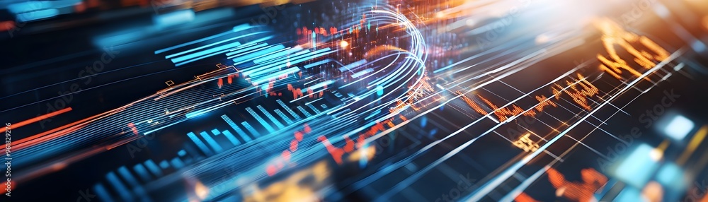 Abstract Futuristic Technology Background. Abstract Futuristic Technology Background.