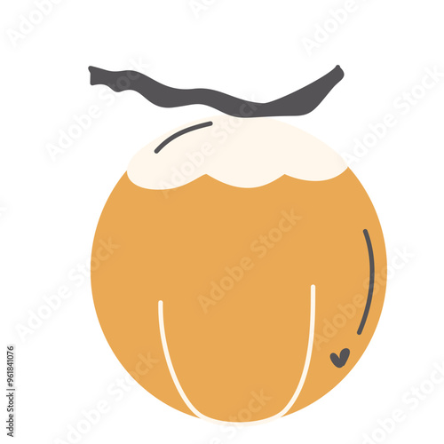 Fruits illustration stamp stickers food vegetable juice plant natural garden plant 