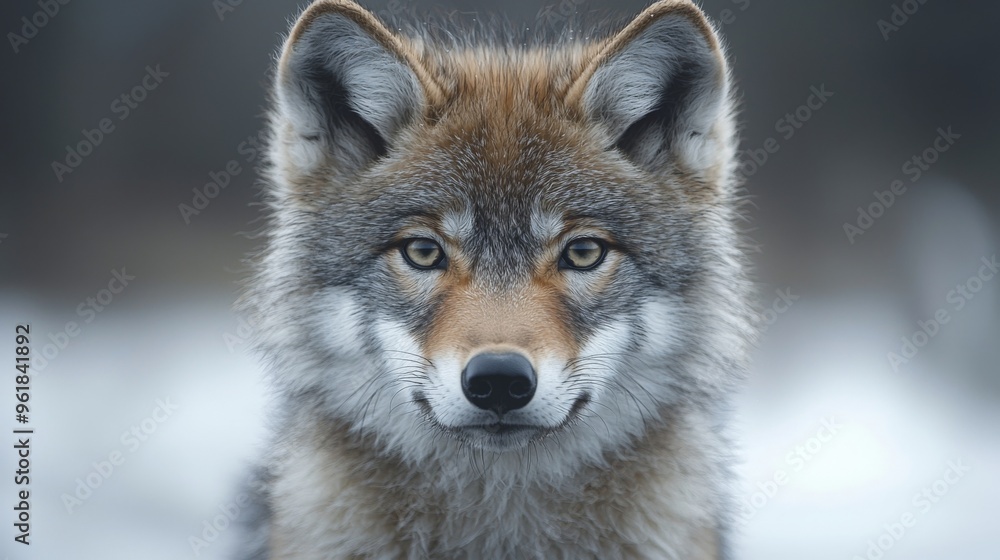grey wolf portrait grey wolf portrait