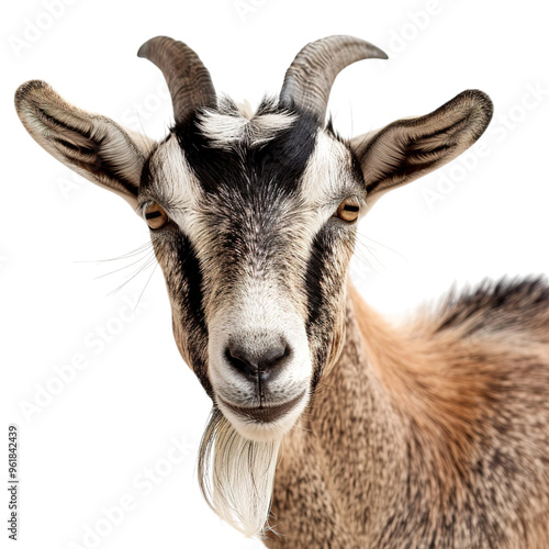 portrait of a goat