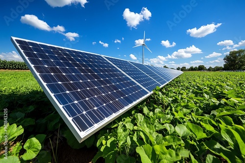 Agriculture, renewable energy, powering farms sustainably integrates solar, wind, and bioenergy to reduce reliance on fossil fuels
