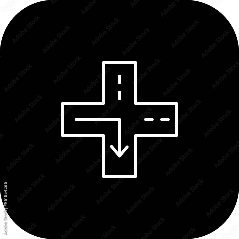 Road Ramps Vector Icon Design Road Ramps Vector Icon Design