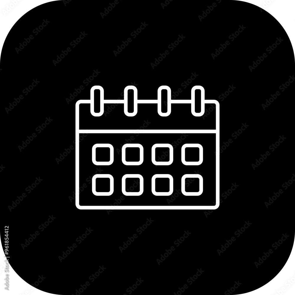 Calendar Vector Icon Design Calendar Vector Icon Design