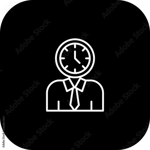 Clock Vector Icon Design