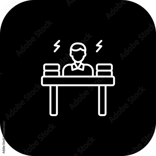 Burden Vector Icon Design