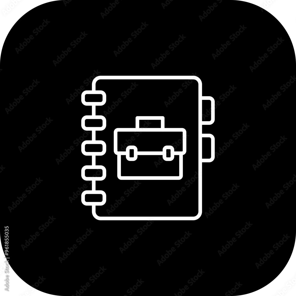 Binder Vector Icon Design Binder Vector Icon Design