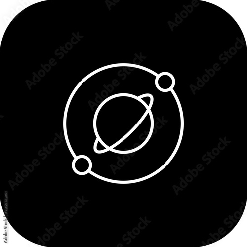 Orbit Vector Icon Design
