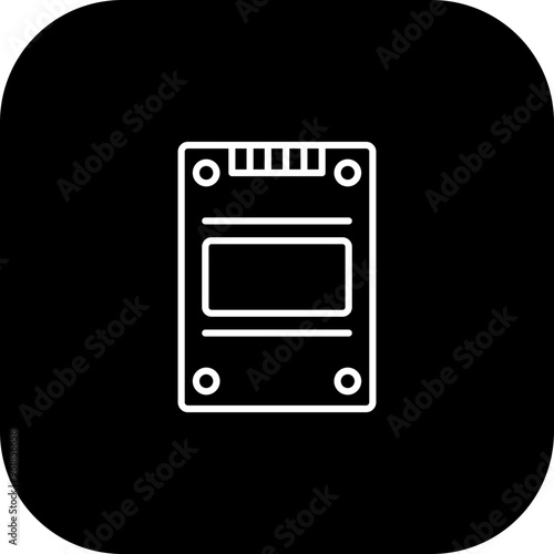 Ssd Vector Icon Design