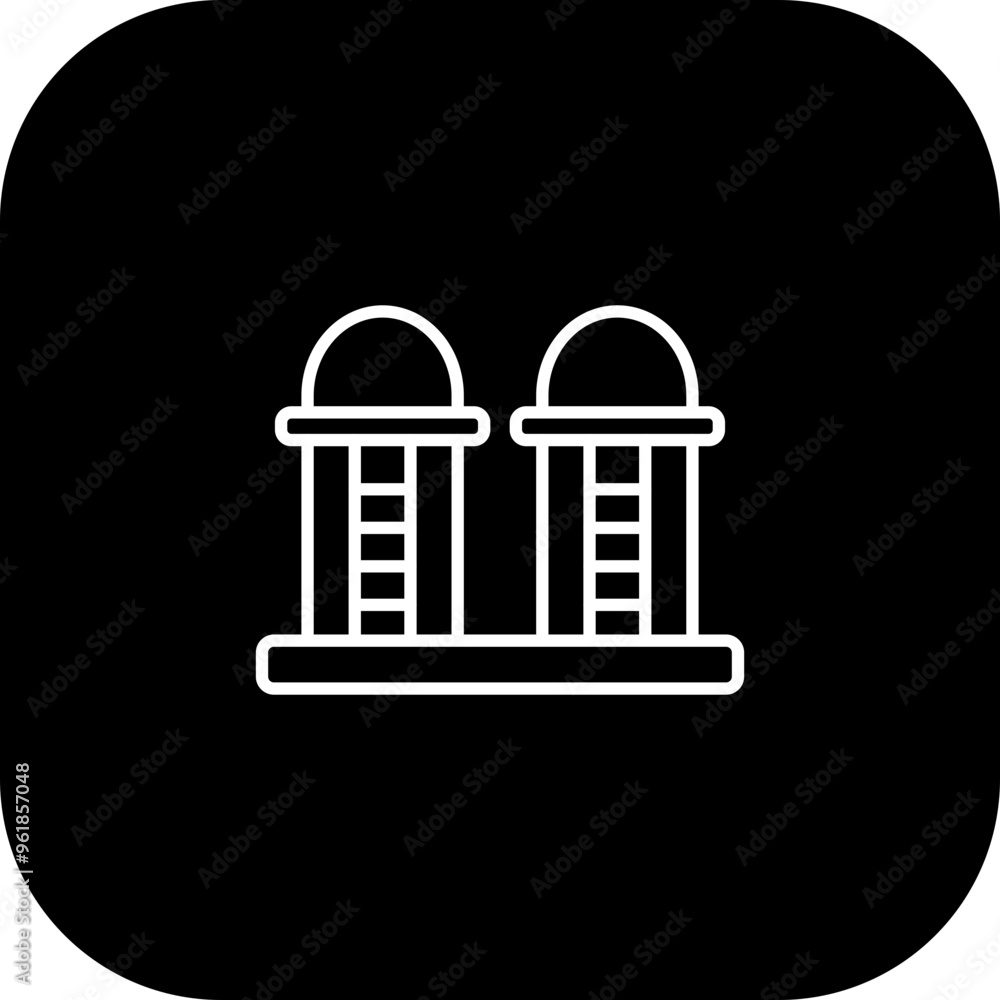 Silo Vector Icon Design Silo Vector Icon Design
