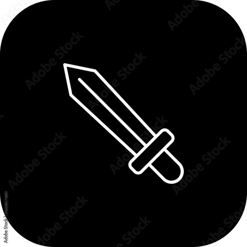 Sword Vector Icon Design