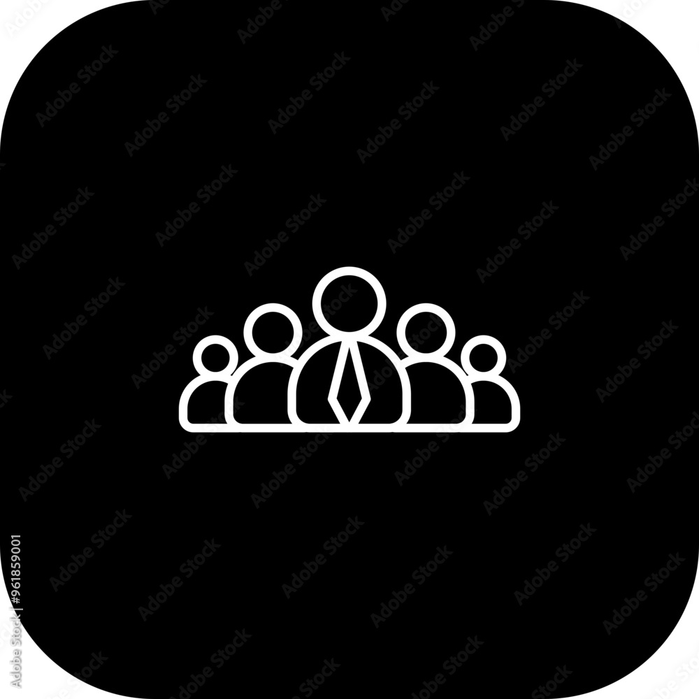Leadership Vector Icon Design Leadership Vector Icon Design