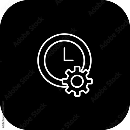 Time Management Vector Icon Design