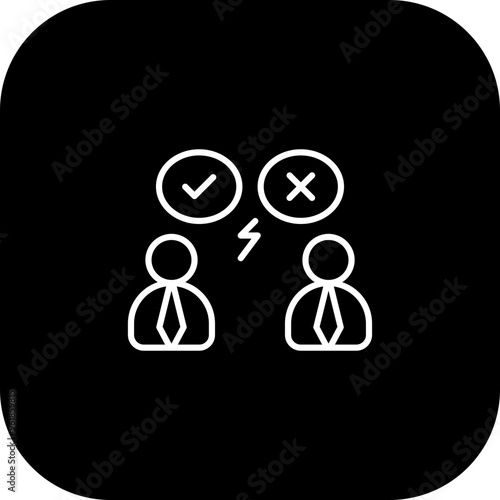 Argument Vector Icon Design