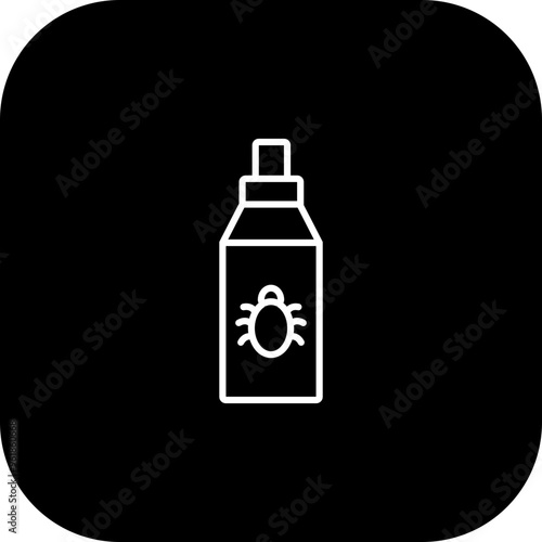 Bug Repellent Vector Icon Design