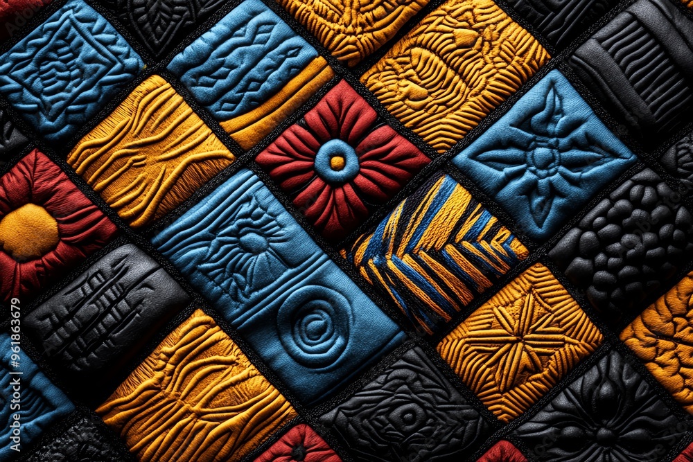 African pattern, storytelling through symbols, visual narratives convey ...