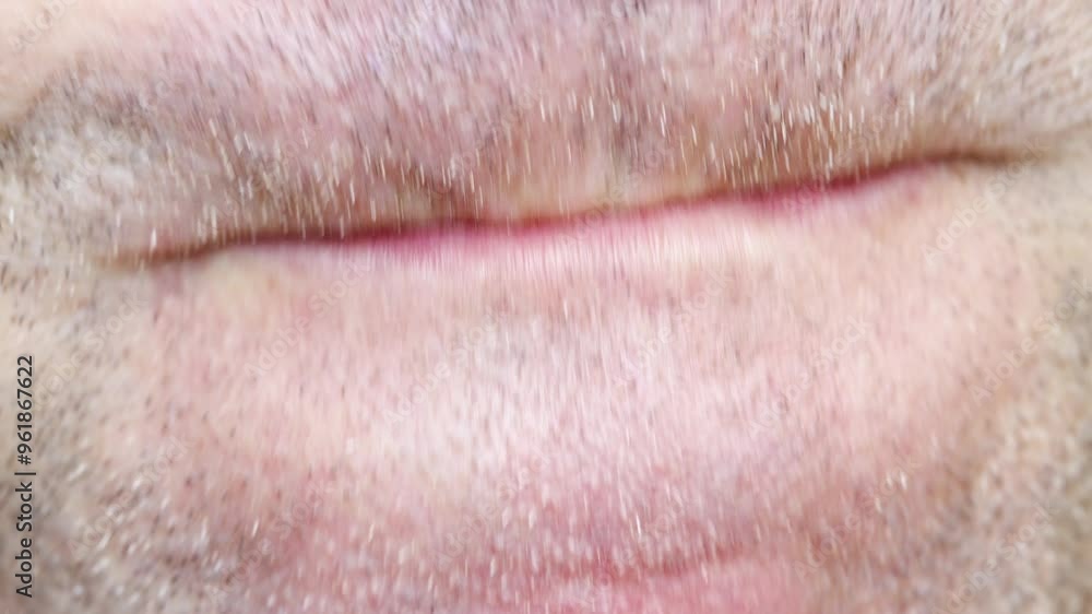 Close-up. A man performs exercises at a stage speech lesson. training in public speaking. Close-up. A man performs exercises at a stage speech lesson. training in public speaking.