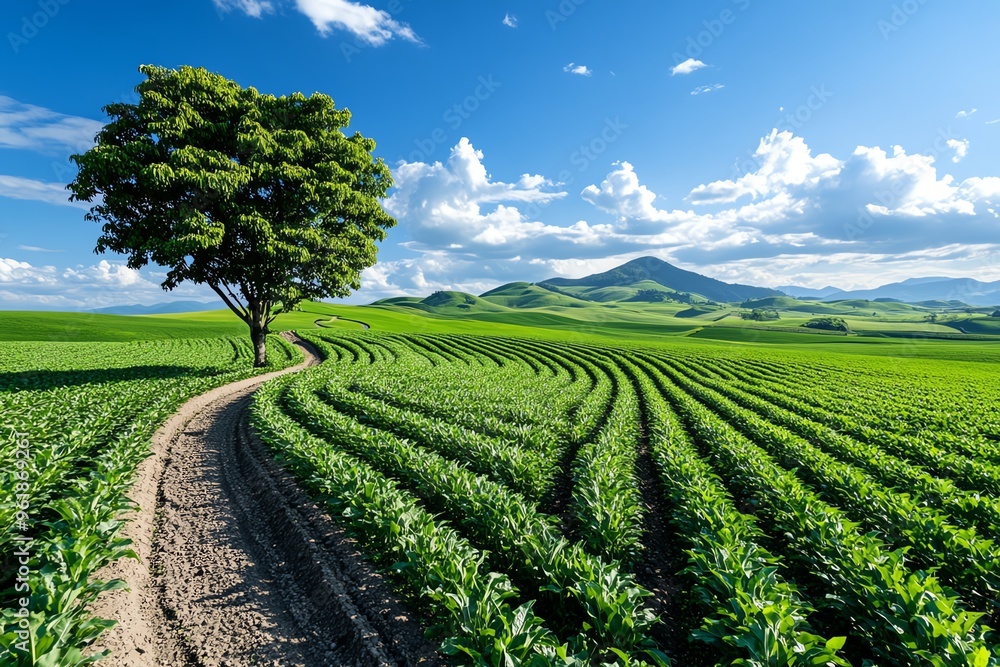 Agriculture, agroforestry, combining trees and crops promotes biodiversity and improves land productivity Agriculture, agroforestry, combining trees and crops promotes biodiversity and improves land productivity