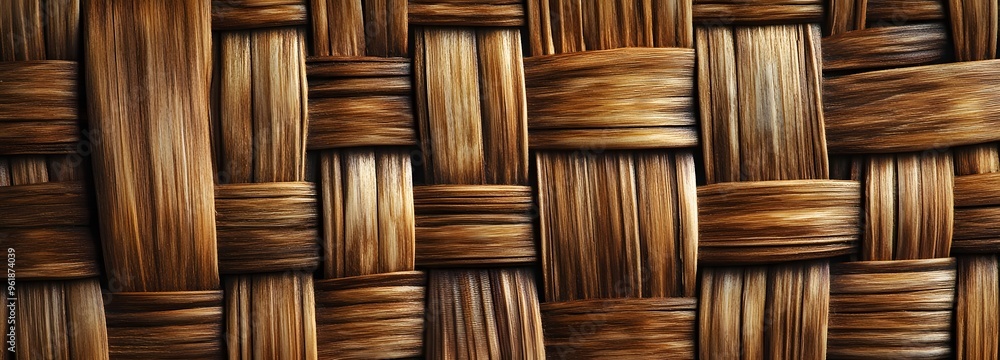 137. Detailed woven rattan with textured patterns 137. Detailed woven rattan with textured patterns