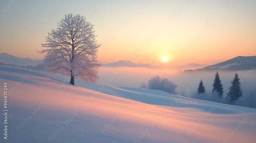 sunrise in the forest sunrise in the forest