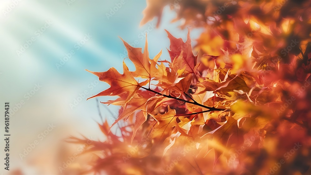 Close-up shot of beautiful autumnal leaves for background Close-up shot of beautiful autumnal leaves for background
