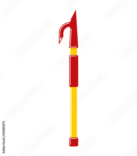 Fire Gaff Icon Perfect for firefighter theme and firefighter gear