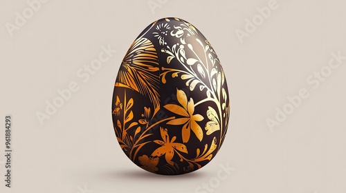 An Easter egg icon, symbolizing resurrection and new life.