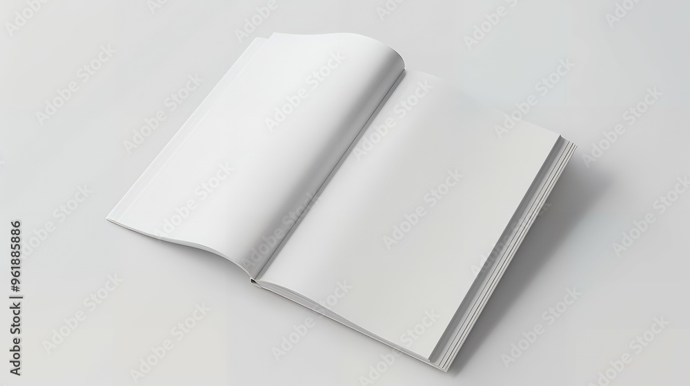blank closed A4, (A5) brochures with soft shadows isolated on gray background. blank closed A4, (A5) brochures with soft shadows isolated on gray background.