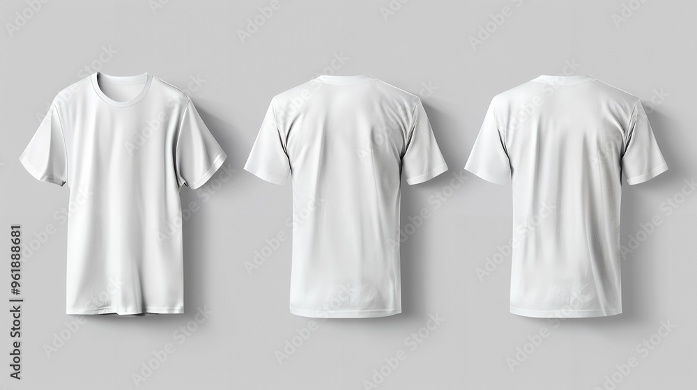 Blank White T-Shirt Mockup Template – Perfect for Fashion Design, Branding, and Custom Apparel Creation Blank White T-Shirt Mockup Template – Perfect for Fashion Design, Branding, and Custom Apparel Creation