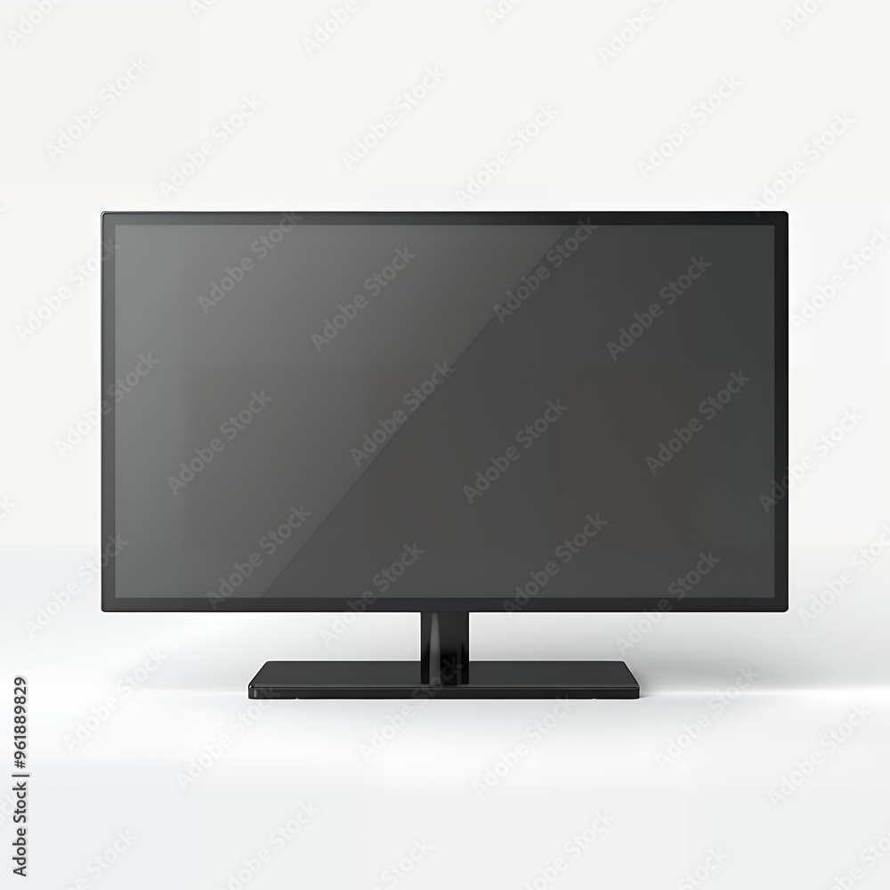 Sleek Device with Blank TV Screen Mockup – Ideal for Digital Display Design, Advertising, and Technology Branding Sleek Device with Blank TV Screen Mockup – Ideal for Digital Display Design, Advertising, and Technology Branding