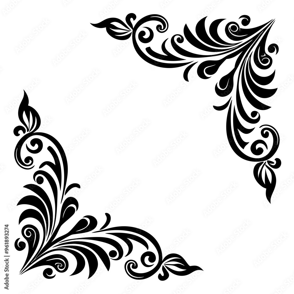Fototapeta premium abstract floral background