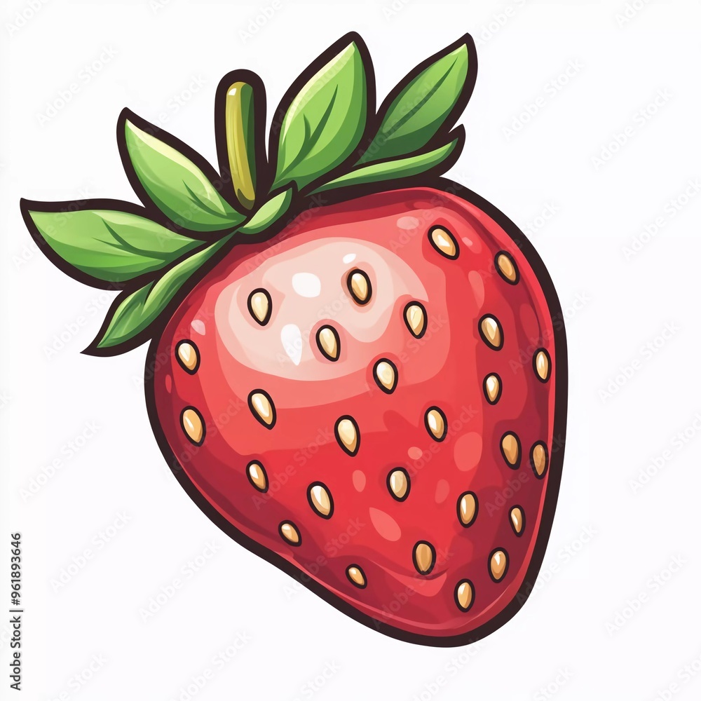 Garden strawberry nice icon Garden strawberry nice icon