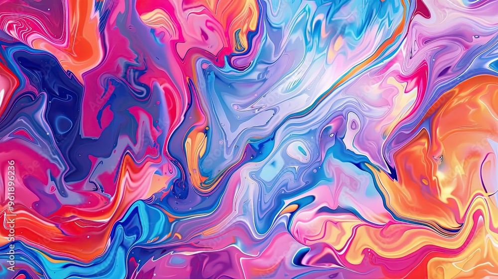 Fauvist background featuring chaotic lines and saturated colors with blurred motion Fauvist background featuring chaotic lines and saturated colors with blurred motion
