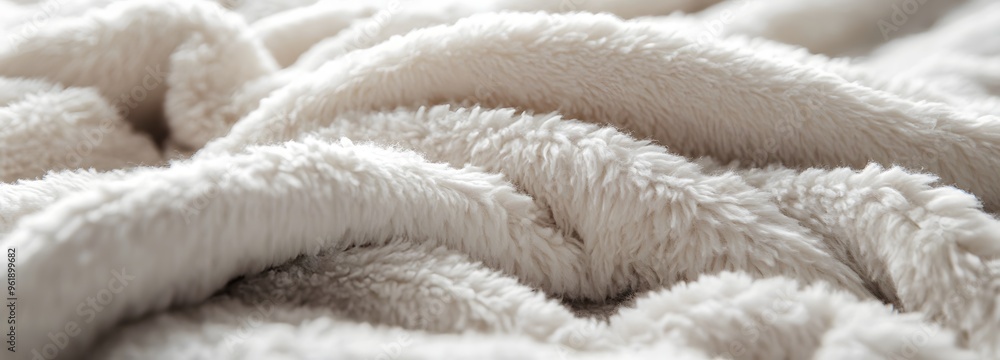 108. Fluffy fleece blanket with deep, plush texture 108. Fluffy fleece blanket with deep, plush texture
