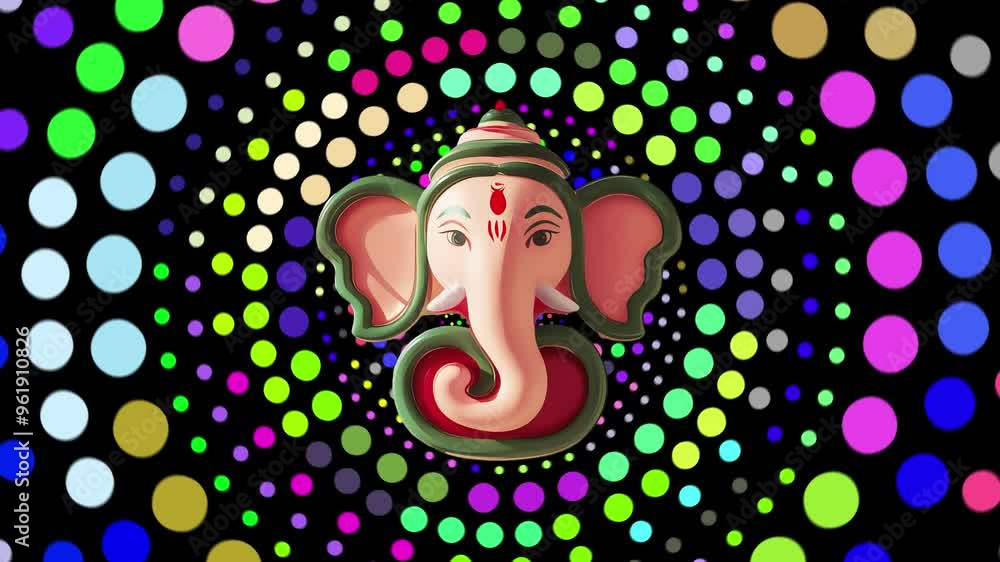 Happy Ganesh Chaturthi 2024 greetings motion graphics Happy Ganesh Chaturthi 2024 greetings motion graphics