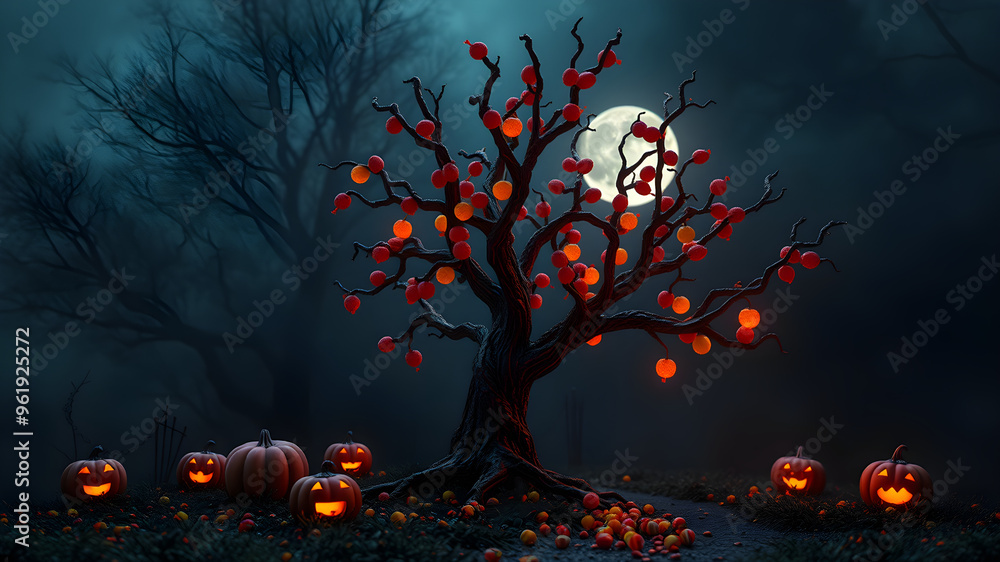 halloween background with pumpkins halloween background with pumpkins