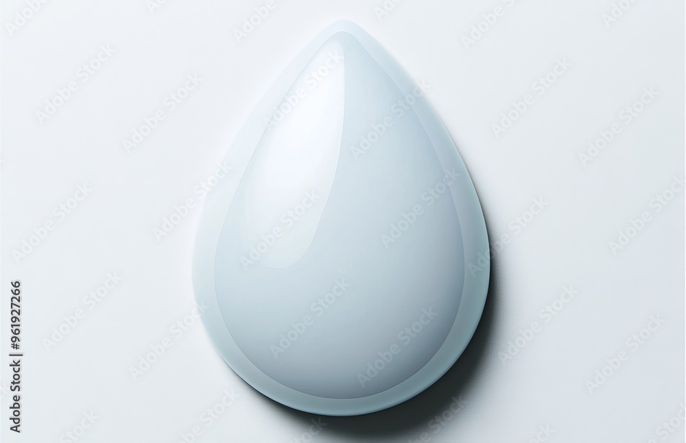 A cream-textured cosmetic smear on a gray background A cream-textured cosmetic smear on a gray background