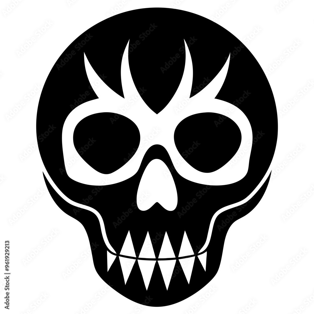 Fototapeta premium skull and crossbones symbol