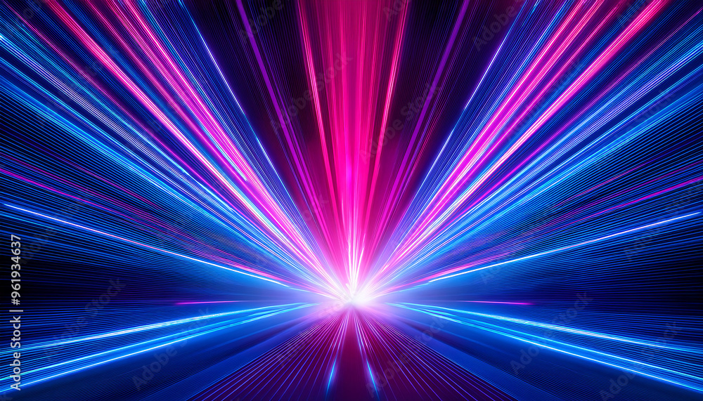 Colorful abstract laser background in blue and pink tones. _1(458) Colorful abstract laser background in blue and pink tones. _1(458)