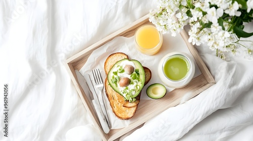 Vegan Breakfast in Bed with...