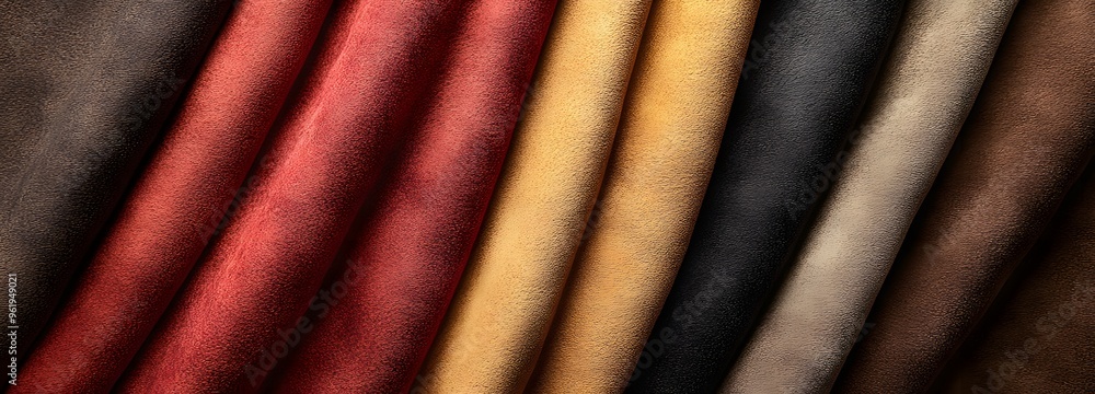 Fototapeta premium 62. Textured suede with natural grain and softness