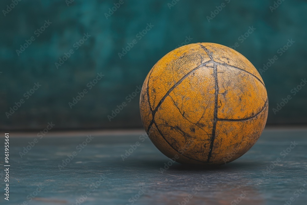 Team Handball ball with empty space Team Handball ball with empty space