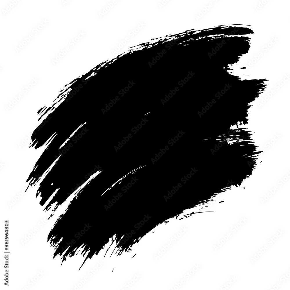 brushstroke effects silhouette with transparent background brushstroke effects silhouette with transparent background