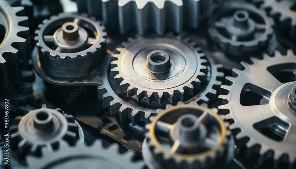 Gear group commercial automation industrial background Gear group commercial automation industrial background