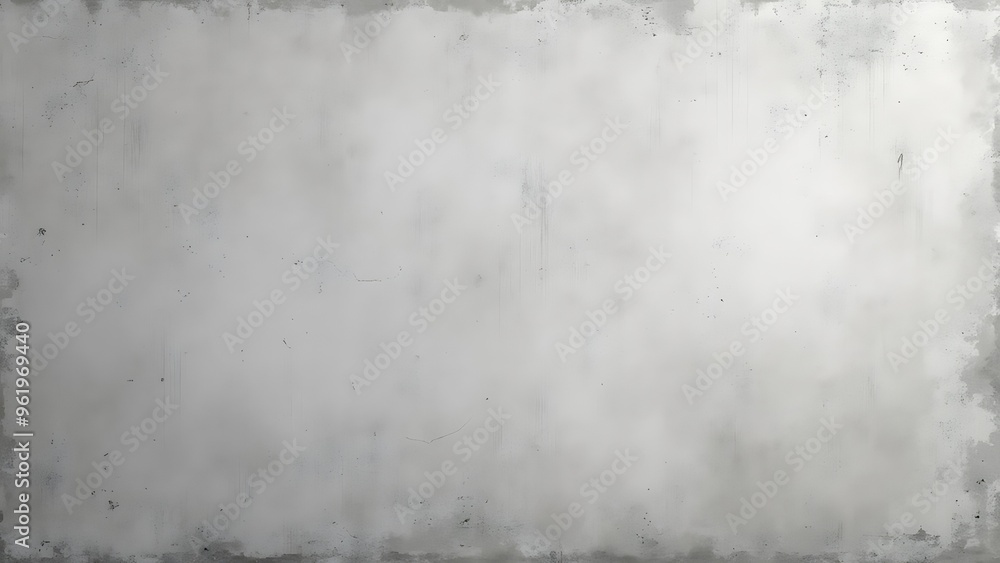 Fototapeta premium Texture of a grungy white concrete wall as a background or wallpaper