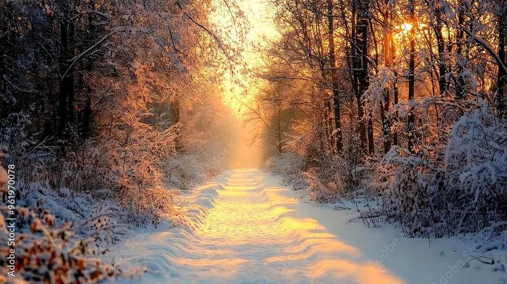 sunrise in the forest sunrise in the forest