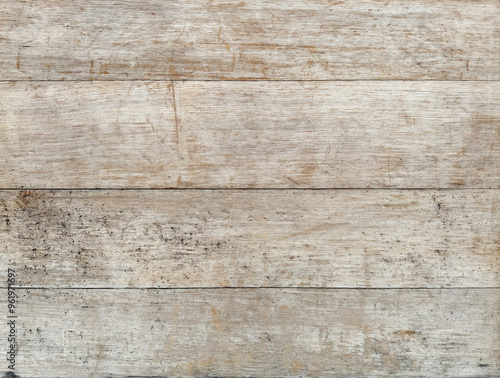 Wallpaper Mural Weathered Light Wooden Planks Texture Background for Rustic Decor Torontodigital.ca