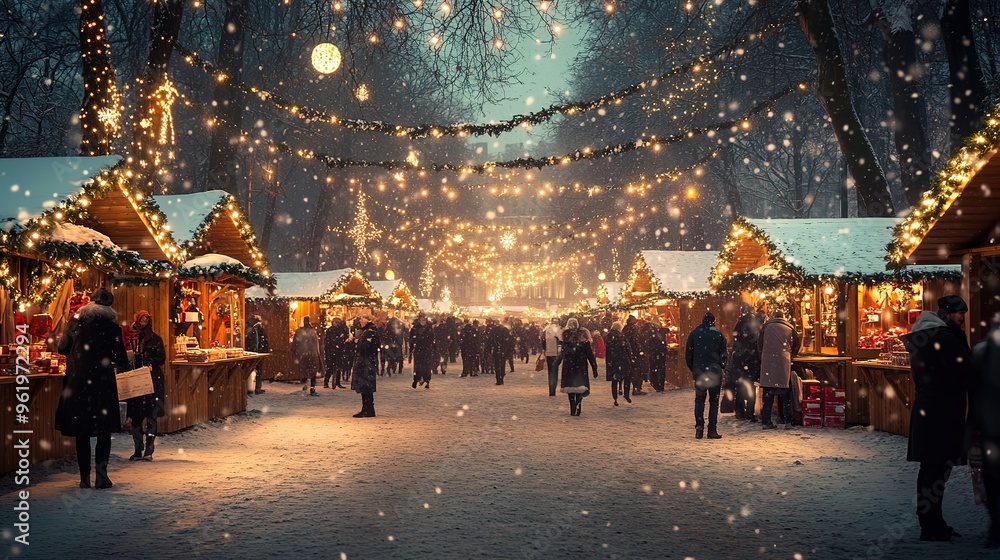 Portrait of teenage girl drinking mulled wine in Christmas market Portrait of teenage girl drinking mulled wine in Christmas market