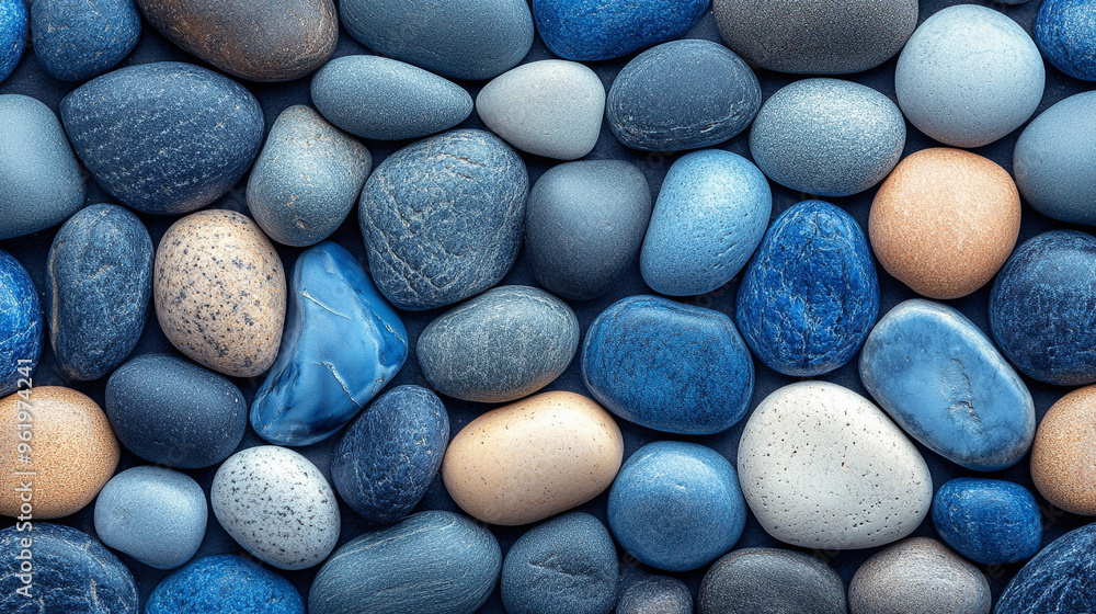 blue tones and stones, evoking tranquility and stability. Ideal for themes of calm, trust, and reliability blue tones and stones, evoking tranquility and stability. Ideal for themes of calm, trust, and reliability