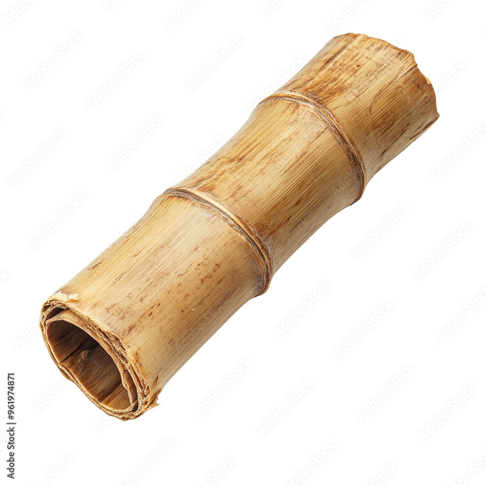 Fresh bamboo stick isolated on transparent or white background Fresh bamboo stick isolated on transparent or white background