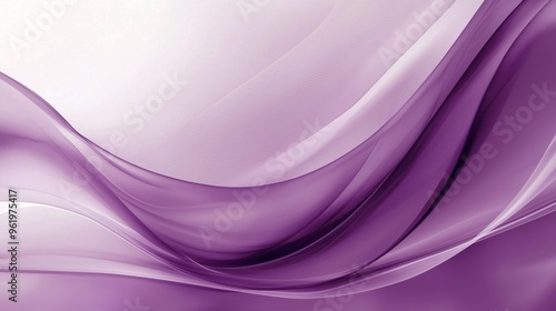 Elegant abstract background with flowing purple waves, perfect for design projects, presentations, and creative themes.